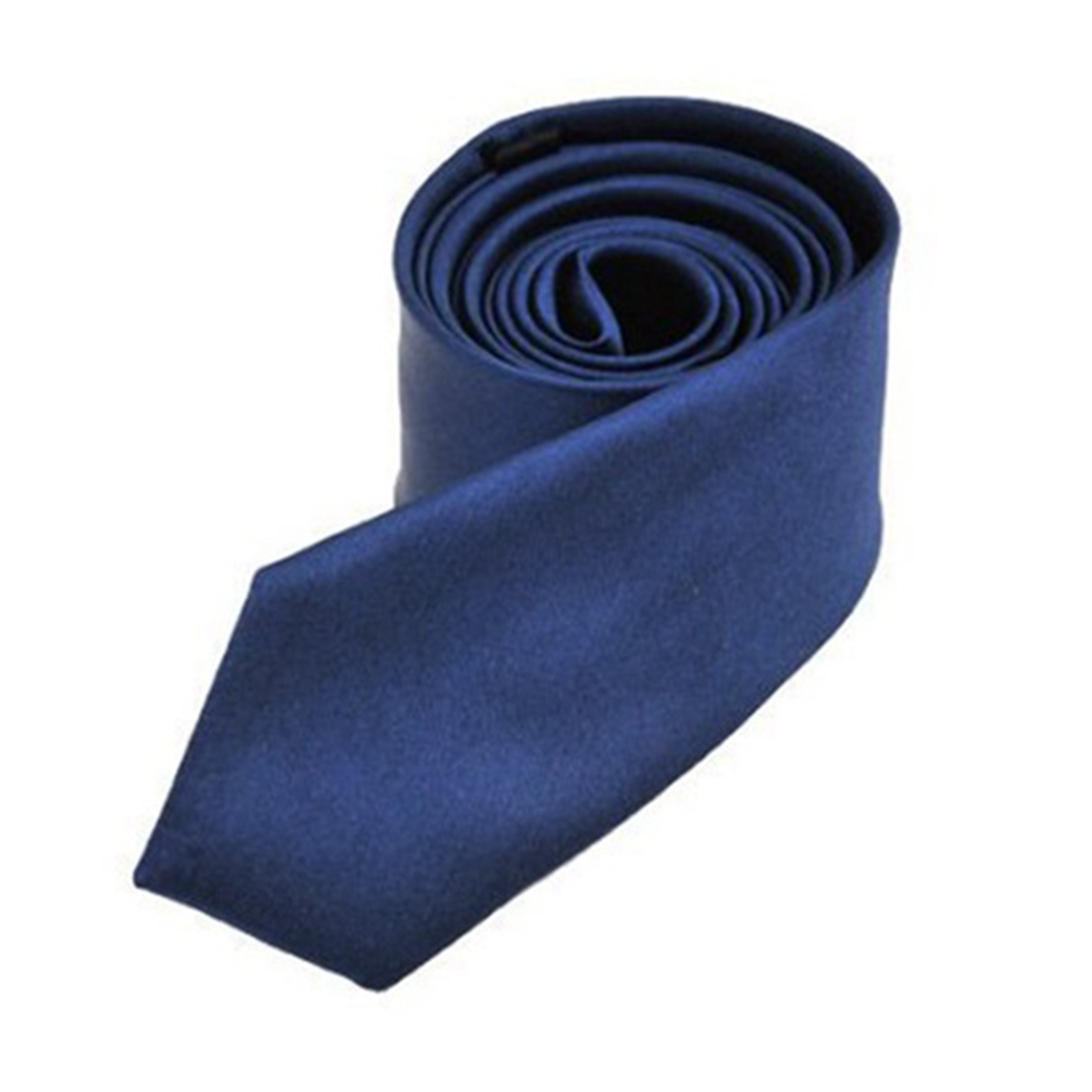 Skinny Tie Men - 2X Dasi Leher Sempit Poliester Warna