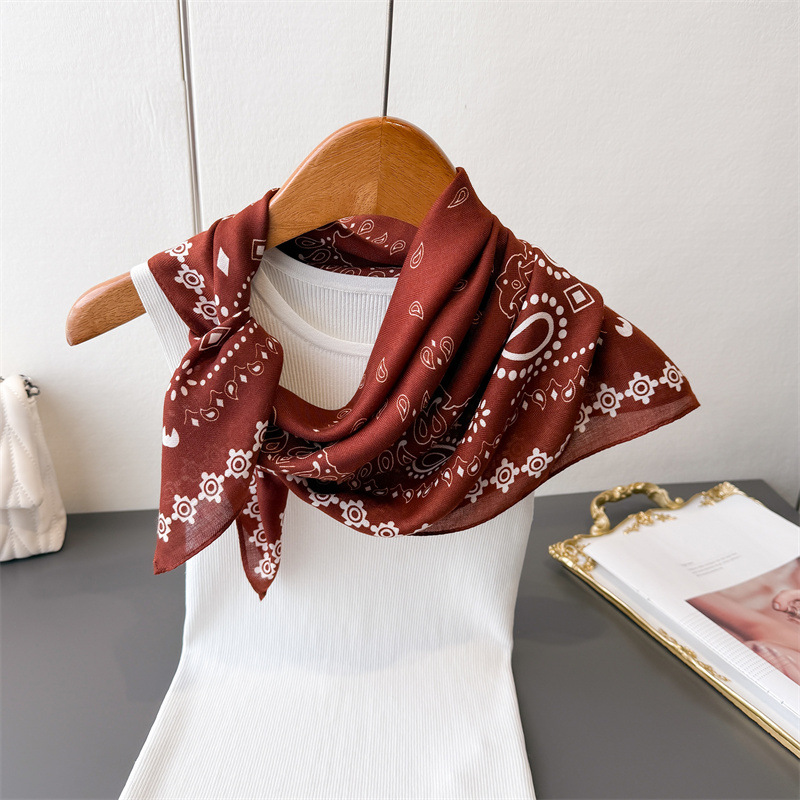 Syal Wanita Katun Murni, Kerud - Bandana Cotton ulasan dan harga