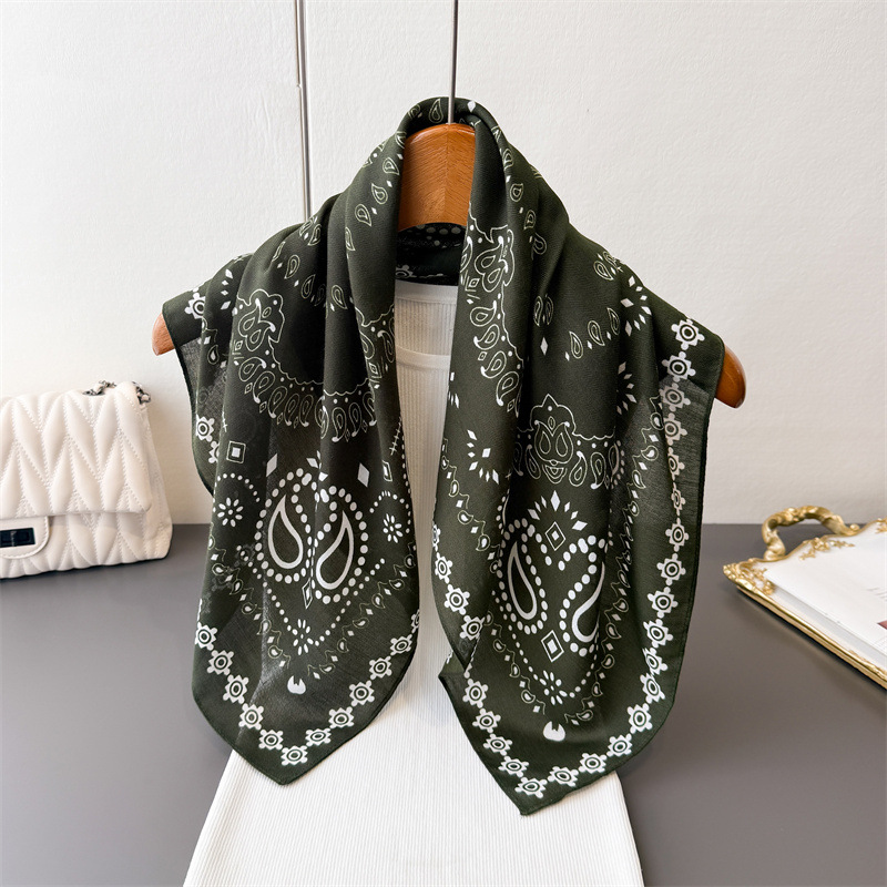 Syal Wanita Katun Murni, Kerud - Bandana Cotton ulasan dan harga