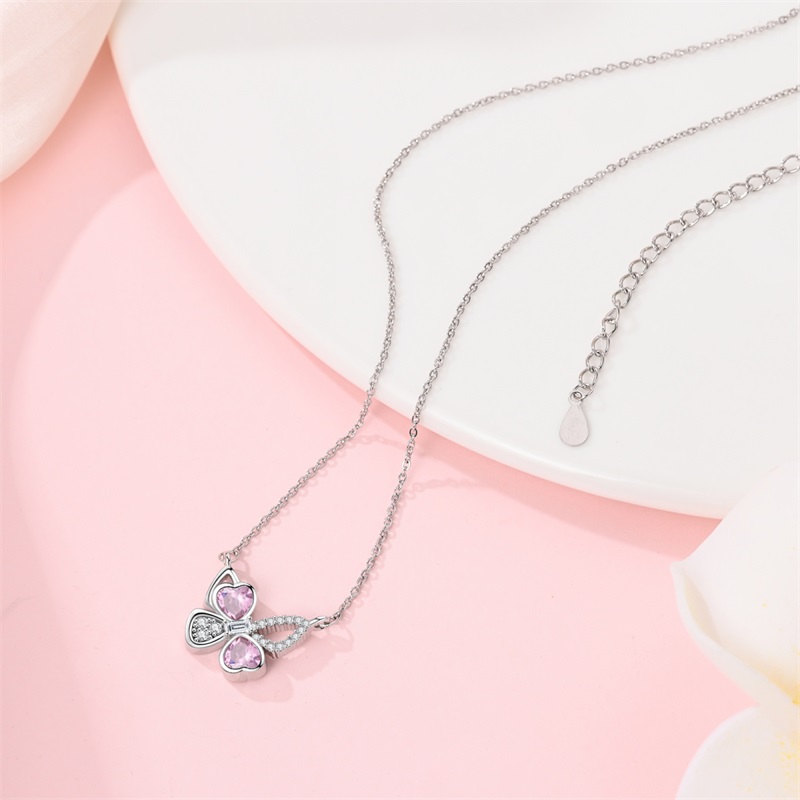 Kalung Kupu-kupu Perak Sterlin - Tie Clip Silver ulasan dan harga