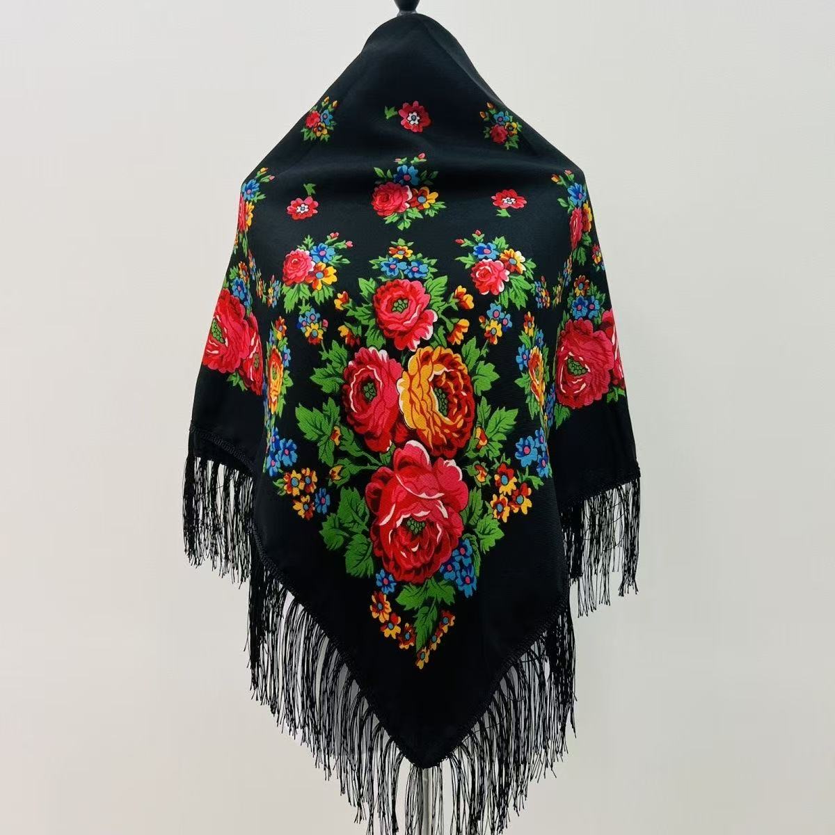 Syal Persegi Nasional Rusia Bu - Bandana Cotton ulasan dan harga