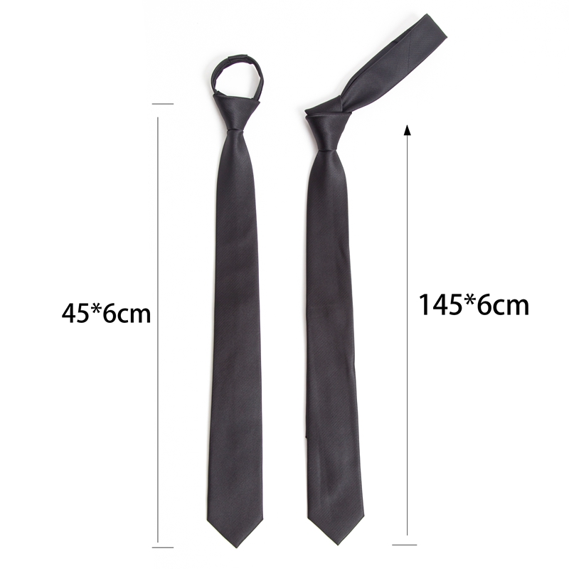Dasi Hitam dengan Ritsleting B - Skinny Tie Men ulasan dan harga