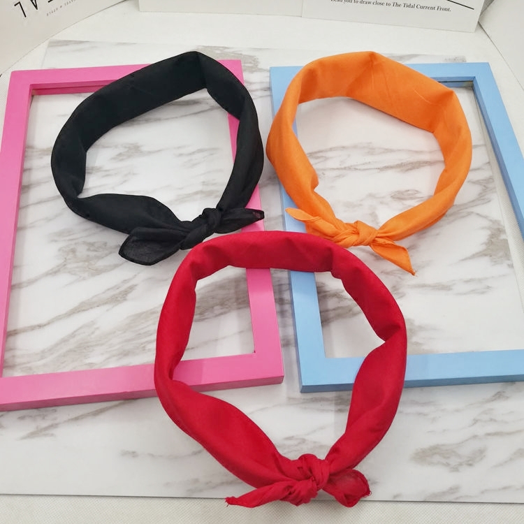 Turban Warna Murni Katun Hip-H - Bandana Cotton ulasan dan harga
