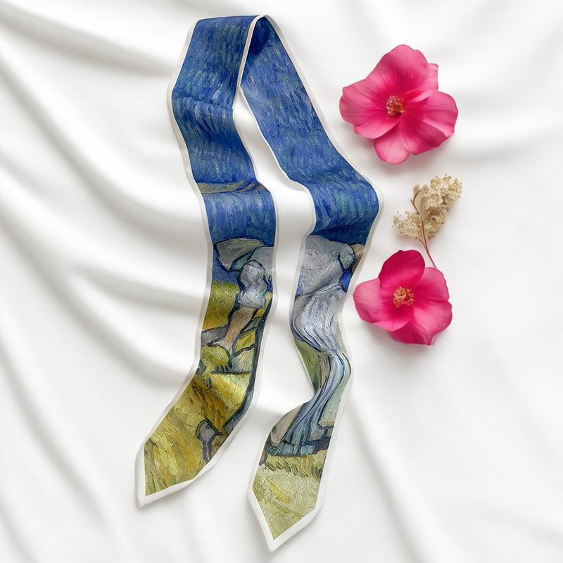 Syal Rambut Panjang Tipis Wani - Face Scarf Mask ulasan dan harga