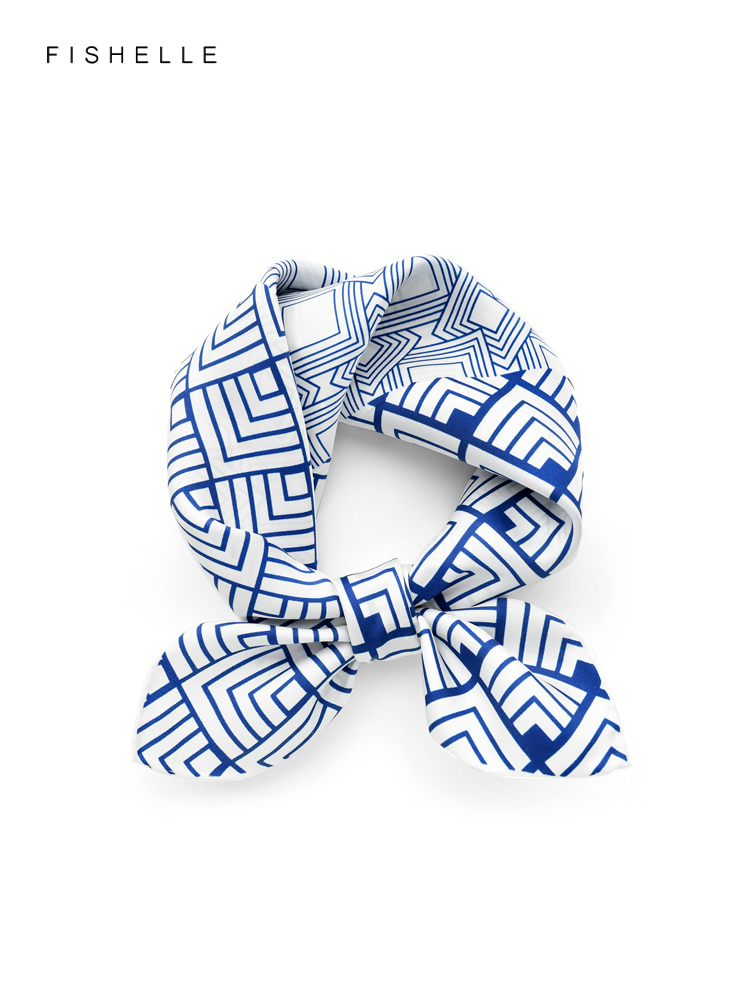 Cina Klasik Biru Putih Porsele - Face Scarf Mask ulasan dan harga