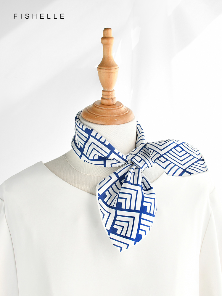 Cina Klasik Biru Putih Porsele - Face Scarf Mask ulasan dan harga