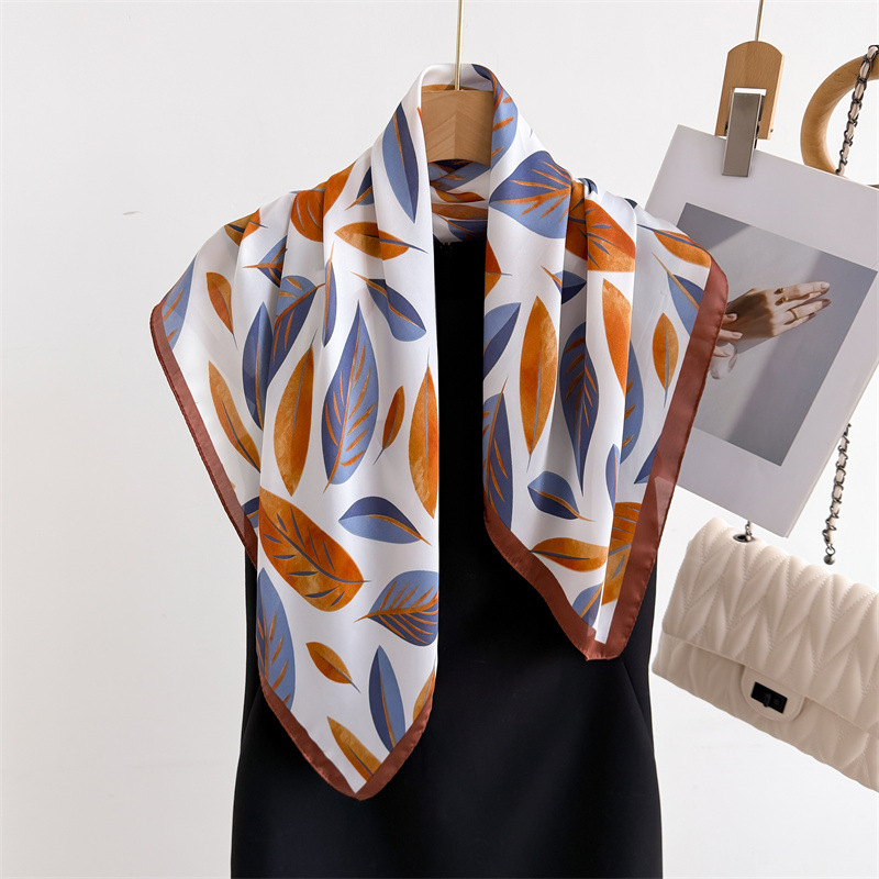 Syal Persegi 70Cm Gambar Cetak - Face Scarf Mask ulasan dan harga